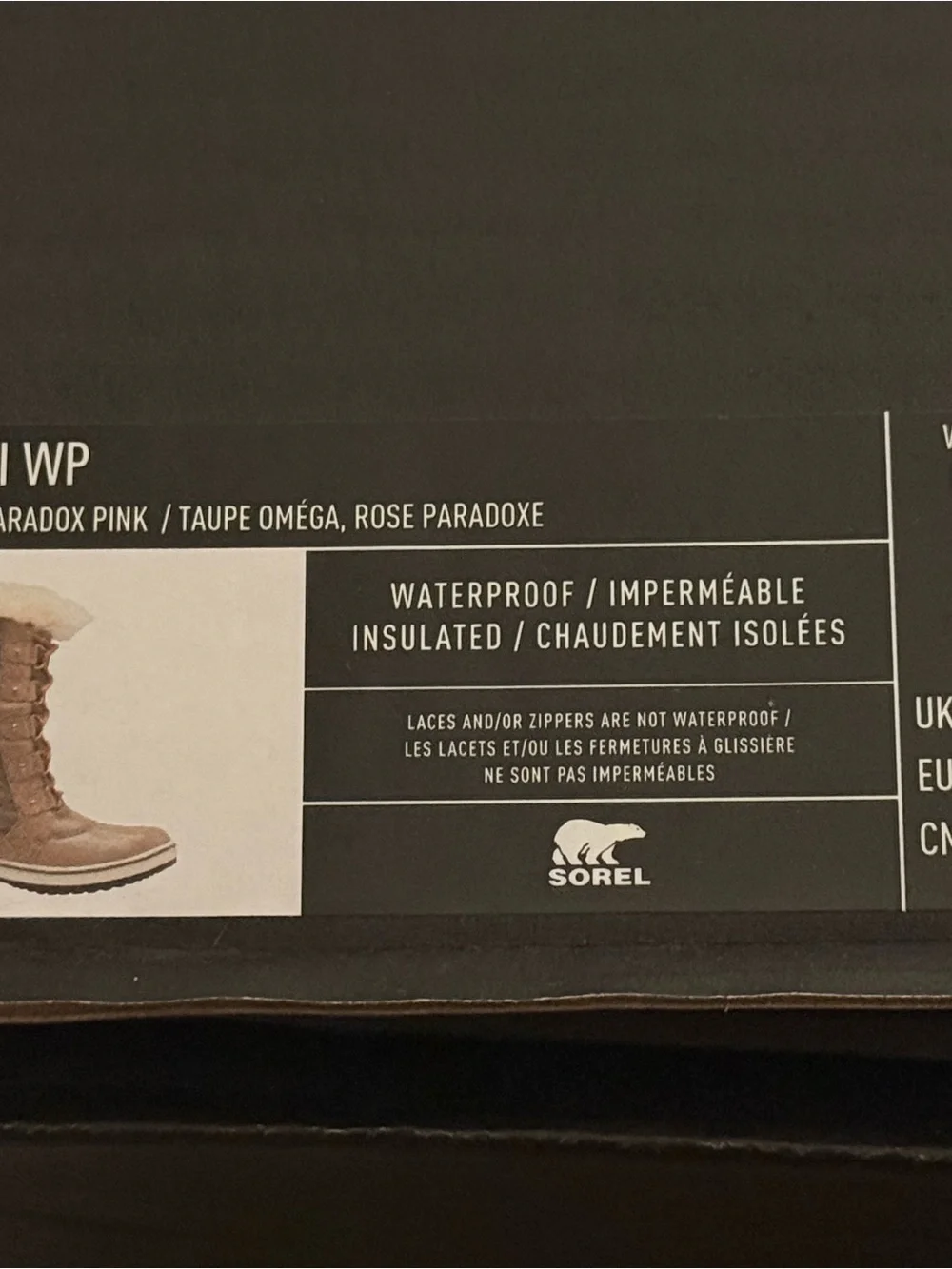 Sorel Taupe Winter Lace-Up Boots with Faux-Fur Collar